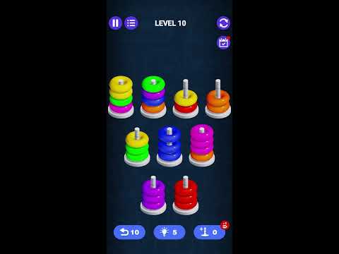 Stacolor: Color Hoop Puzzle Video