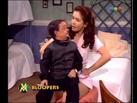 Natalia Oreiro . Bloopers "Muñeca Rasca".  Videomatch 1999