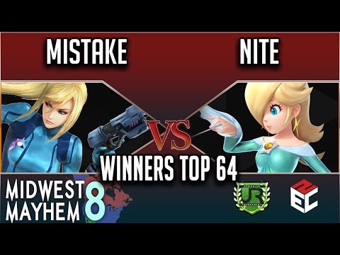 Midwest Mayhem 8 WINNERS TOP 64 - Mistake (Zero Suit Samus) vs NiTe (Rosalina)