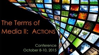 Terms of Media Conference II: Actions - Keynote Speakers - Marcell Mars and Rick Prelinger