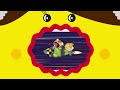 Nickelodeon Big Head Bumpers Rocket Monkeys Burping Girl Version HQ