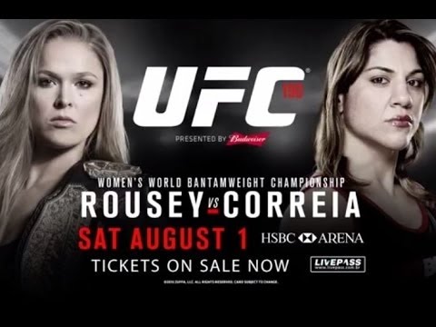 UFC 190 Ronda Rousey vs Correia Episode