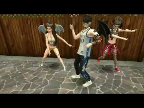 Jheo Chavoso, Mc Gui Andrade e Mc Vênus/Tapão nervoso (Avakin Life) || Evy e Yuka Games