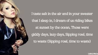 Avril Lavigne - Souvenir (lyrics)