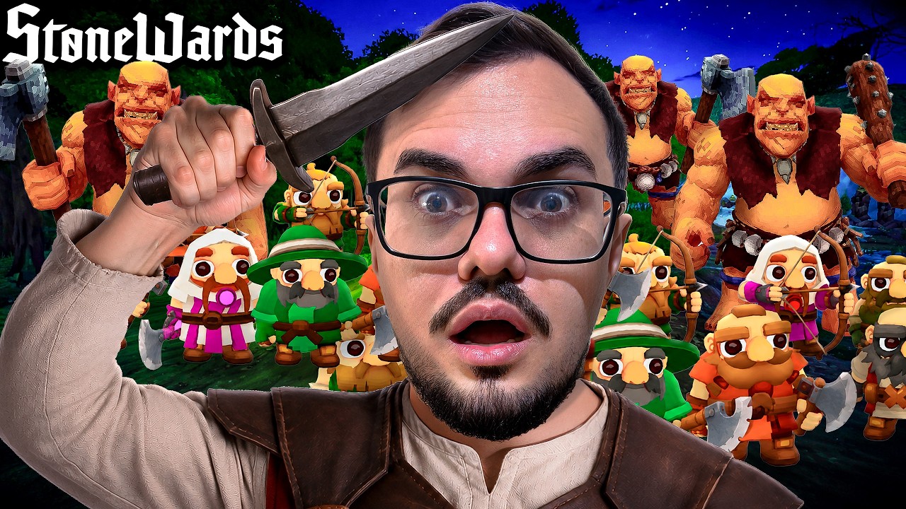 O MODO HARDCORE COM 20 PESSOAS É IMPOSSÍVEL - Stonewards