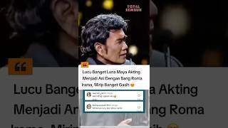 Download lagu It's really funny, bro, Roma Irama acting with Luna Maya as Ani #enterhome mp3