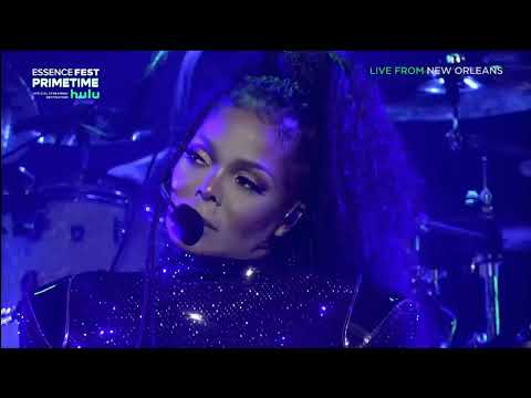 Janet Jackson -  Feedback / So Much Betta / If - Essence Festival (AI Restored) [4K]