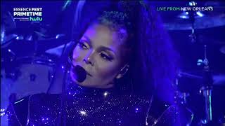 Janet Jackson -  Feedback / So Much Betta / If - Essence Festival (AI Restored) [4K]