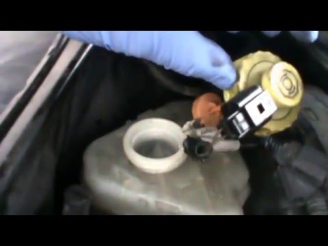PORSCHE CAYENNE, Change brake fluid.