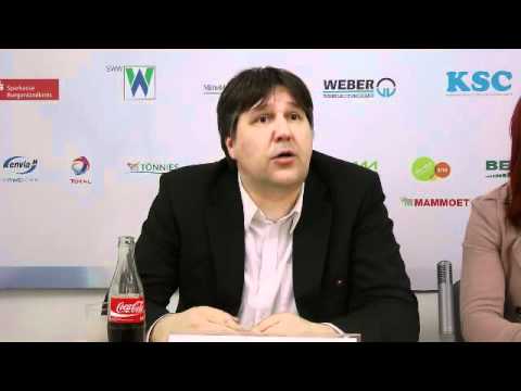 Pressekonferenz Mitteldeutscher Basketball Club - Science City Jena; Play-Offs Spiel 3