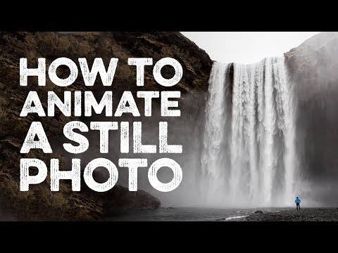 Part of a video titled How To Animate a Still Photo in Adobe Photoshop - YouTube