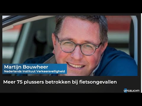 Uitgelicht! 18 april 2023 - Martijn Bouwheer over toename aantal fietsongevallen 75 plussers