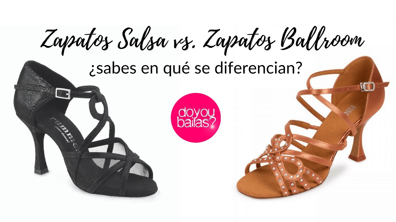 ¿Qué diferencia hay entre los ZAPATOS SALSA y de BAILE DEPORTIVO ¿Puedo usarlos indistintamente
