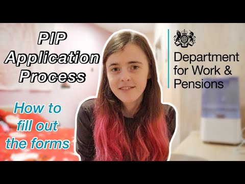 Applying for PIP //  How to Fill out the Forms + The Full Application Process Step by Step