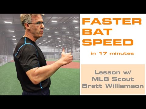 分でバットスピードを上げる - MLBスカウトのブレット・ウィリアムソンとのレッスン (Increase Bat Speed in minutes - Lesson w/ MLB Scout Bret Williamson)