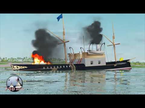 Guerra de la Triple Alianza - Hundimiento del Río de Janeiro 1866