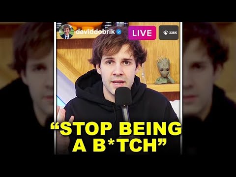 "You're A B*tch" David Dobrik Reacts To Jeff Wittek Suing Him