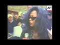 USA: DIANA ROSS HAS RUN-IN WITH SECURITY AT LONDON HEATHROW