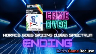 Horace Goes Skiing (1982) Sinclair ZX Spectrum ending [Retro Gaming]