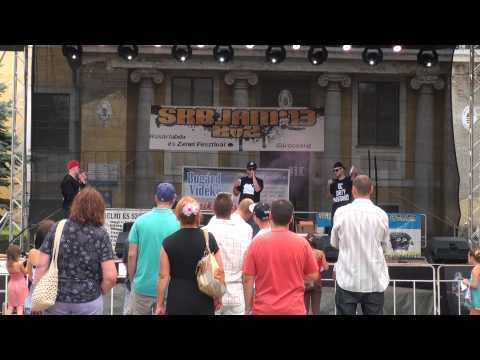 MC Gőz és MC Ron - SRB Jam '13 - részlet