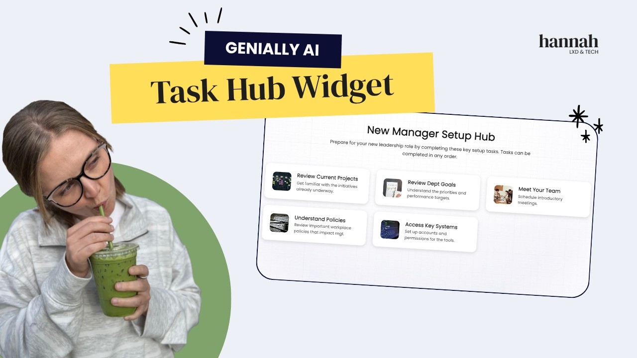 I Built an AI Task Hub in Genially Learners Must Complete Tasks to Progress