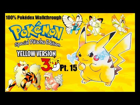 Pokémon Yellow | 100% Pokedex Walkthrough Pt. 15