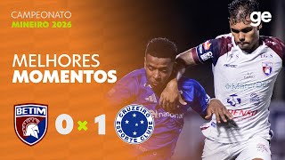 BETIM 0 X 1 CRUZEIRO | MELHORES MOMENTOS | CAMPEONATO MINEIRO 2026 | sportv