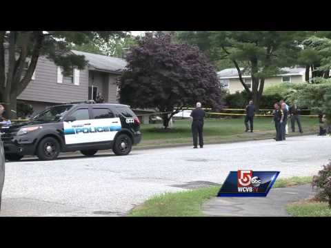 Police investigate slaying at Peabody home
