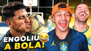 TOMOU UMA BOLADONA NA CARA E QUASE DESMAIOU 🤣🤣 *gol dos inscritos*