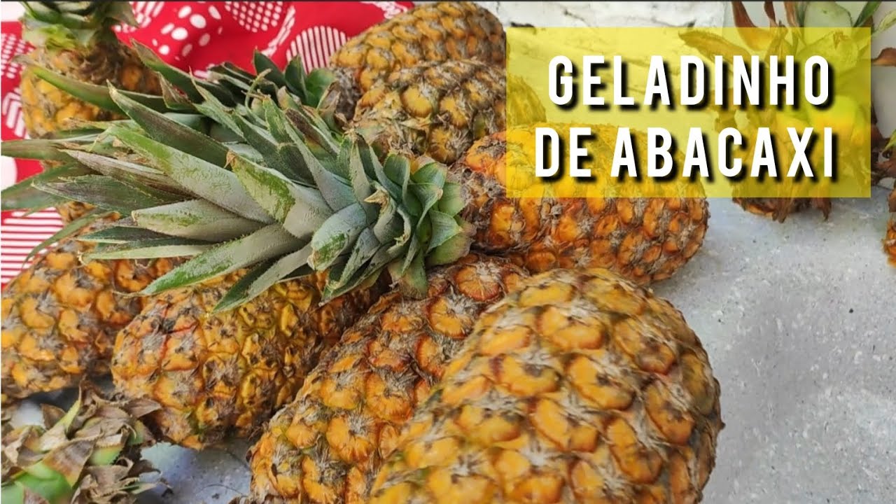 GELADINHO DE ABACAXI 🍍