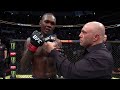 UFC 263: Israel Adesanya Octagon Interview