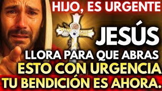 😢 JESÚS LLORA PARA QUE ABRAS ESTO SIN MIEDO… TU MILAGRO ES AHORA