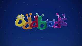 Oddbods logo in low pitch to high pitch (-12 pitch