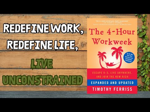 The 4-Hour Workweek by Timothy Ferriss - Redefine Work Redefine Life Live Unconstrained | Audiobook