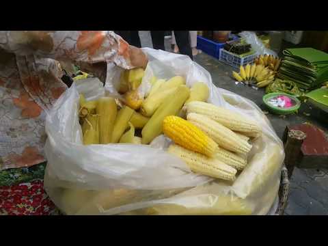 A Scenery Of Phnom Penh Market - Food Tour In The City- Cambodia Video