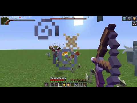 Me Vs Illagers and Illager Boss I Made - Minecraft Mobs Fight