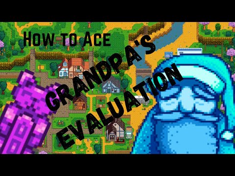 Stardew Valley Tutorial: Grandpa's Evaluation and the Statue of Perfection (Iridium!)
