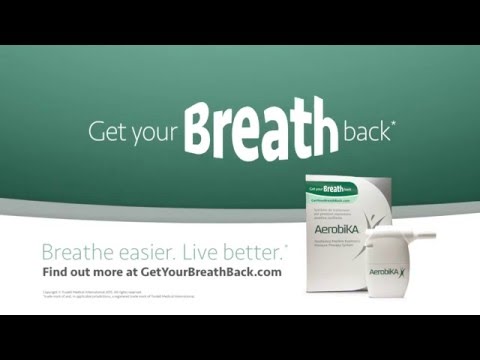 Try the Aerobika* Device