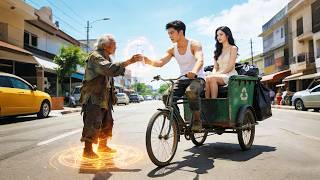 窮小夥撿到神秘老頭扔的塑料瓶，怎料覺醒吹牛系統，一張嘴天降百萬，逆襲人生！#短劇 #逆襲 #萌娃 #親情