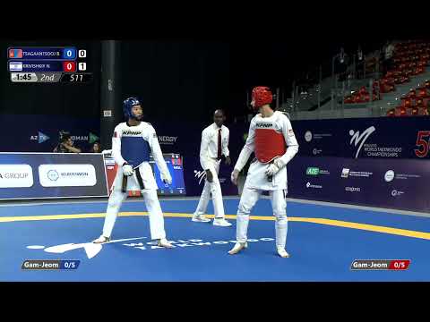 511 R64 Men  68kg MGL TSAGAANTSOOJ B  ISR KRIVISHKIY N