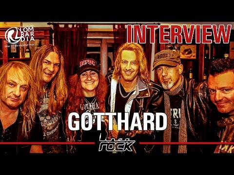 GOTTHARD - Leo & Hena "Silver" interview @Linea Rock 2016 by Barbara Caserta
