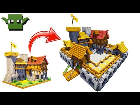 andyisyoda - Minecraft Fortified House Upgrade (EASY 5X5 BUILDING SYSTEM)