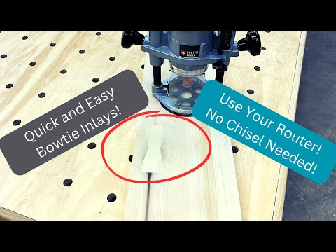 Quick and Easy Bow Tie Inlay Tutorial