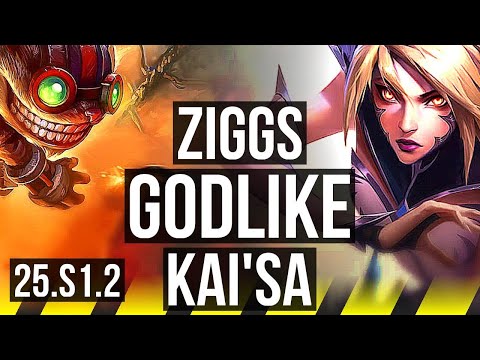 ZIGGS & Nautilus vs KAI'SA & Rell (ADC) | Godlike | KR Master | 25.S1.2