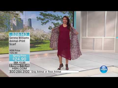 HSN | SERENA WILLIAMS Signature Statement Fashions 04.20.2017 - 04 AM