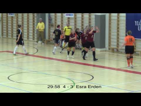 Naisten futsal-liiga 2018-2019 / Ylöjärven Ilves vs. GFT maalikooste 11.11.2018