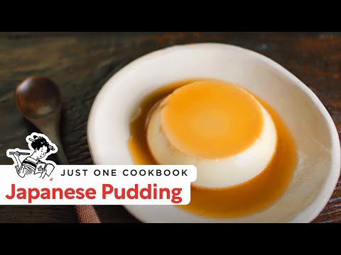 How To Make Japanese Pudding ”Purin" (Recipe) プリンの作り方（レシピ）