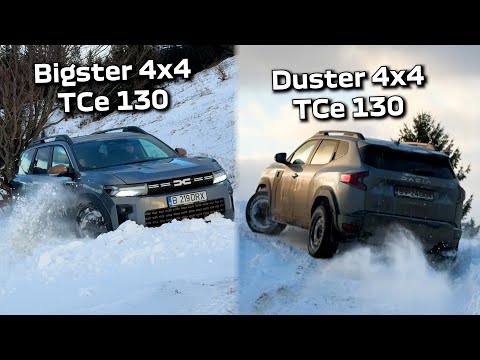 Dacia Bigster 4x4 VS Duster 4x4 Snow Offroad