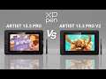 XPPen Artist 13 3 Pro Vs Artist 13 3 Pro V2 Should You Upgrade