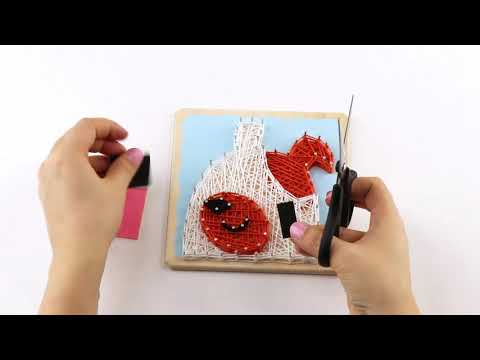 Миниатюра изображения товара Набор для творчества «изонить» Woody Цвик-арт Пёс / 02437